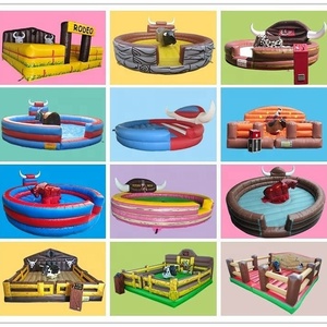 Toro Mecánico <span class=keywords><strong>Inflable</strong></span> de Grado Comercial para Adultos, Máquina de Rodeo <span class=keywords><strong>Inflable</strong></span> para Alquilar - Product Image 5