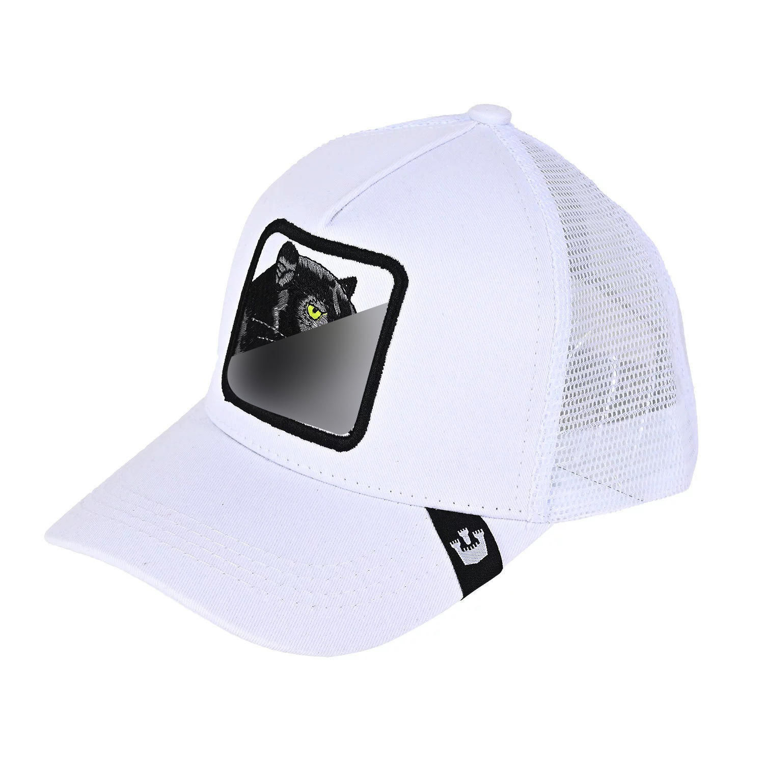 Panthère noire blanche