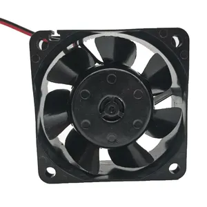 Hekang 6025 DC 12V Waterproof Cooling Fan 60mm Low Noise Ball Bearing Fan For Electrical Box Equipment