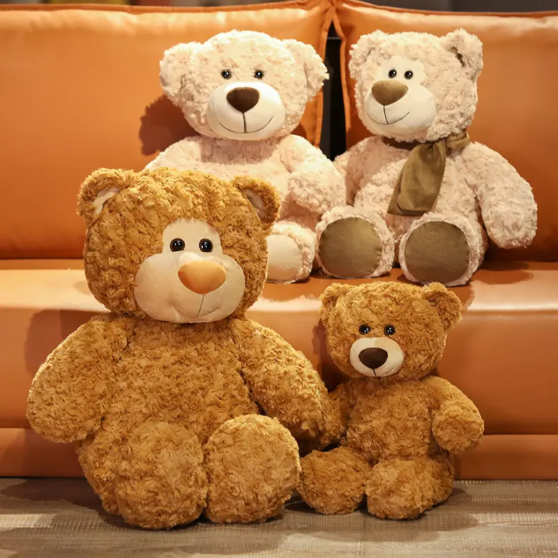चीन निर्माता कस्टम 60cm भालू गुड़िया आलीशान खिलौने बच्चों टेडी भालू खिलौना टेडी भालू आलीशान खिलौना भरवां पशु