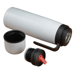 Bouteille isotherme sous vide pour <span class=keywords><strong>Yerba</strong></span> Mate, café, thé, eau, bouteille thermique en acier inoxydable, large ouverture, noir mat - Product Image 3