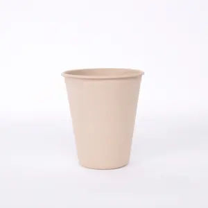 100% Composteerbaar Biologisch Afbreekbaar Suikerriet Pulp Papier Cup