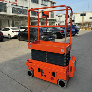 <span class=keywords><strong>Mini</strong></span> Plataforma Elevadora de Tijera Eléctrica Autopropulsada de 4m 6m para Carga de una Persona - Product Image 4