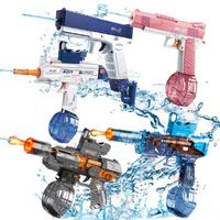 Pistolet à eau électrique Ultimate Battle Blaster pas cher, petit format, jeu de tir sur cible, en PVC, recharge USB, 1000 ml, pour les 8-13 ans