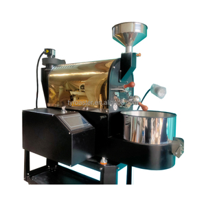 TY-<strong>TECH</strong> Home Coffee Shop Sample Electric Gas 500g 1kg 2kg <strong>2</strong>.5kg Hot air Coffee Toaster Drum Coffee Roasting Machine Worktable - Product Image 3