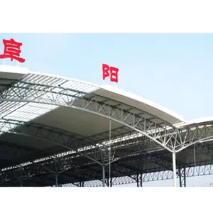 Supplier of prefabricated space frame steel station