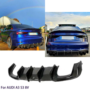 ตัวกระจายแสงคาร์บอนไฟเบอร์แท้สำหรับ A3 S3 8V 2014-2020 - Product Image 2