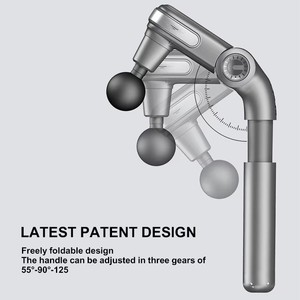 2025 último masajeador de estiramiento plegable para la relajación muscular de todo el cuerpo masajeador portátil inalámbrico martillo de masaje mejorado - Product Image 2
