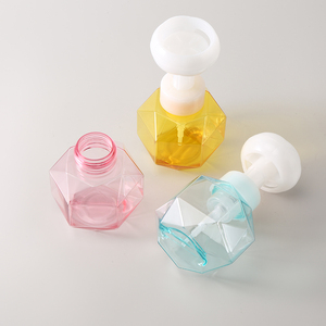 Bottiglia di disinfettante per le <span class=keywords><strong>mani</strong></span> in schiuma di fiori di palma Petg bottiglia di plastica da 300ml <span class=keywords><strong>detergente</strong></span> floreale bottiglia di bolle di mousse separatamente - Product Image 5