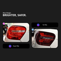 Feux arrière à LED séquentiels pour Mercedes Classe A W176 2013-2018 A180, configuration haut de gamme, pièces de feux arrière modifiés