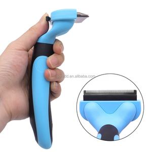 Custom Logo Eco-Friendly Stainless Steel Pet Dog and <b>Cat</b> Fur <b>Hair</b> <b>Remover</b> Grooming Deshedding Blade Brush and Comb - Product Image 2
