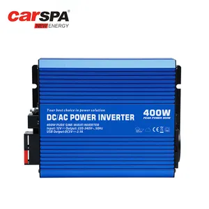 Inversor de potencia de coche de onda sinusoidal pura, 400W, 500W, 1000W, 110 W, 12v, 24v a CA, 220v, 230v, 240v