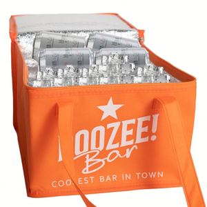 Bolsa Térmica Reutilizable Ecológica Personalizada para Supermercado, Bolsa de Compras Aislante de Tela No Tejida para Entrega de Comida Caliente y Recalefacción - Product Image 5