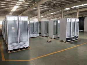Supermarket Glass Doors Fridge Refrigerator and Stand Display <b>Freezer</b> CTBSC376F Glass Door Display Drink <b>Freezer</b> Cooler CTBSC376 - Product Image 2