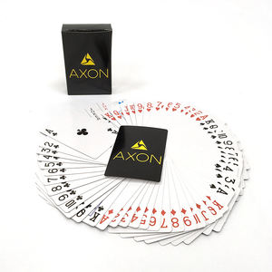 Precio barato OEM aceptable Uv barniz núcleo azul papel <span class=keywords><strong>de</strong></span> ambos lados jugando a las <span class=keywords><strong>cartas</strong></span> para regalo <span class=keywords><strong>de</strong></span> Navidad - Product Image 5