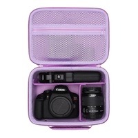 Étui de transport rigide Eva étanche personnalisé pour appareil photo de vlogging sans miroir Canons EOSR100/EOS R50 (étui uniquement)