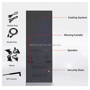 70/75/80/86inch đầy đủ màu sắc kỹ thuật số biển tầng thường vụ Player kiosk quảng cáo hiển thị với đồ họa cho videotouch màn hình - Product Image 4