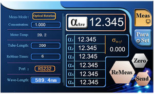 MesuLab ME-<span class=keywords><strong>SGW</strong></span>-<span class=keywords><strong>2</strong></span> polarimetro óptico de mesa digital automático preço polarimetro de laboratório com controle de temperatura - Product Image 5