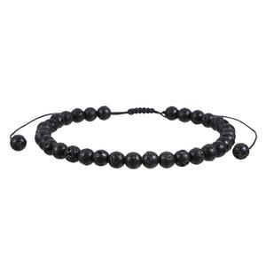 Vòng đeo tay Bangle chuỗi Ấn Độ ngọc Birthstone Vòng đeo tay 4mm Tiger mắt đá Núi Lửa đá sỏi đá quý của nam giới vài bện Vòng đeo tay - Product Image 2