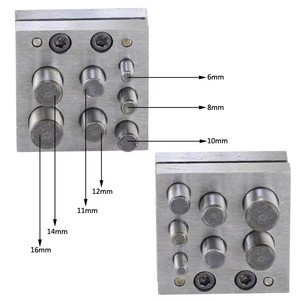 <span class=keywords><strong>Cortador</strong></span> Redondo para Monedas <span class=keywords><strong>de</strong></span> Oro/Plata, Anillos, Campanas - Molde <span class=keywords><strong>de</strong></span> Perforación para Joyería, Herramienta <span class=keywords><strong>de</strong></span> Corte Circular para Joyería - Product Image 5