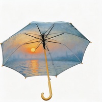 Parapluie UV personnalisé avec logo, de bonne qualité, pas cher, coupe-vent, pliable, mini, automatique, avec pochette