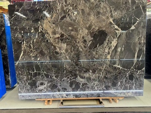 Высококачественные мраморные плиты из агата серого цвета: экологичные, долговечные, современные, натуральные, с полосатым узором, декоративный камень, водонепроницаемые, идеально подходят для кухни и столовой. - Product Image 3