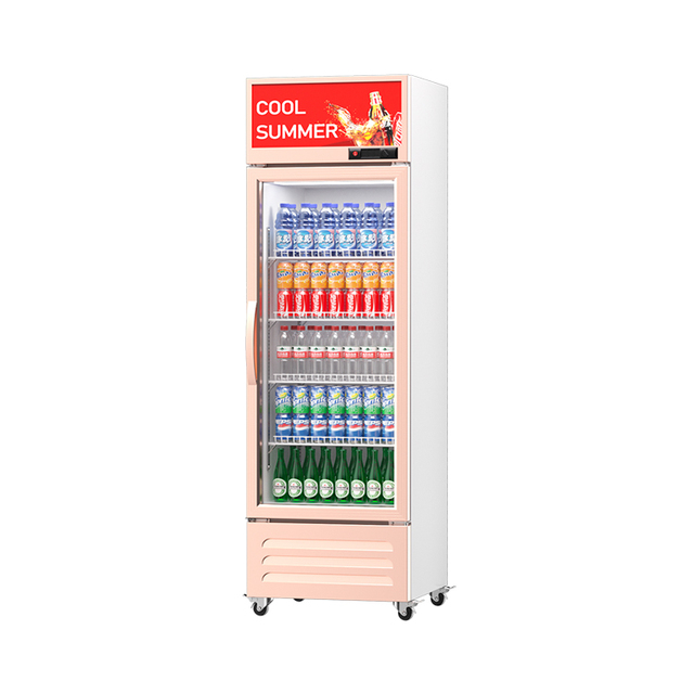 Vertical Display Cabinet, Commercial Refrigerated Beverage and Beer Cabinet, Convenience Store Refrigerated Display Freezer