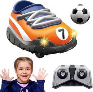 <span class=keywords><strong>Auto</strong></span> Telecomandata a Forma di Scarpa <span class=keywords><strong>da</strong></span> Calcio 2.4G, Giocattolo RC per Competizioni con Luci e Drift Rapido - Product Image 6