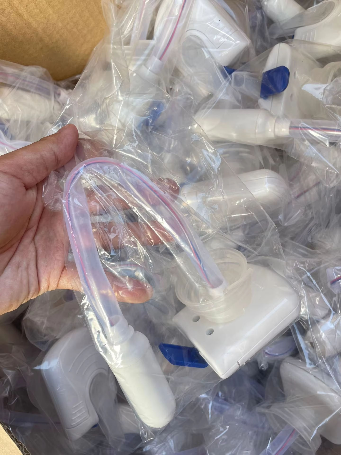 ถุง OPP สีฟ้า