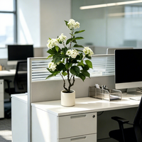 Neues Design Künstliche Blumen Realistische Künstliche Hortensien-Blütenbäume Hochzeits- und Heimdekoration Artikel für Blumenarrangements in Bars