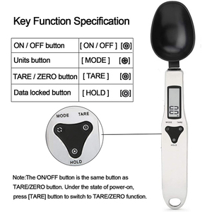 J & R <span class=keywords><strong>2021</strong></span> Hogar Nueva Tecnología Digital innovadora Cool accesorios de cocina inteligentes cuchara electrónica para mascotas báscula de peso Gadgets para el hogar ABS - Product Image 4