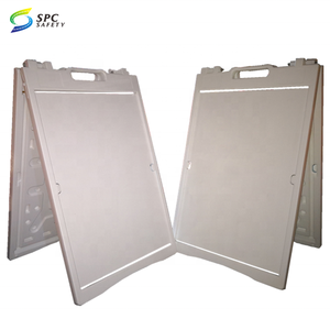 Recentemente Plasticade A frame Double-sided marciapiede poster stand pubblicità promozione bordo segno signica con foro quadrato schiarire - Product Image 6