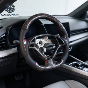 Volant en fibre de carbone forgée pour Infiniti G37s Q50 Q60 Q70 Fx35 G35 Coupé M56s Qx70 M37 Q40 Qx70 M35x Q45 - Product Image 5