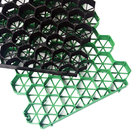 Grille d'herbe en plastique HDPE pour les allées résidentielles et les projets d'aménagement paysager Prix de gros de l'usine