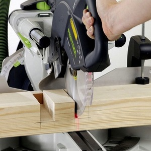 Sierra de corte de perfiles Festool KS120EB 1600W 220V con láser infrarrojo para aluminio y perfiles - Product Image 4