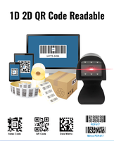 Escáner de Código de Barras de Escritorio T98 con Soporte para Logotipo Personalizado, Sensor Automático Omnidireccional 2D, Lector de Códigos QR