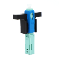 Conector rápido Fibra óptica SC UPC y APC Mariposa Conector rápido FTTH 4G Red PON