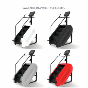 Appareil de fitness électrique pour grimper les escaliers, <span class=keywords><strong>machine</strong></span> d'escalade pour usage commercial, entraîneur de step aérobique pour brûler les graisses - Product Image 2