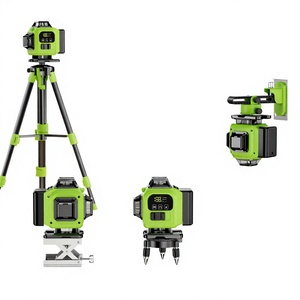 Niveau laser à faisceau vert 360° auto-nivelant pour marquage au sol et mural, kit d'outils laser de construction professionnelle - Product Image 4