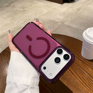 เคสโทรศัพท์ใสแบบแม่เหล็กประดับกลิตเตอร์วิบวับสำหรับ iPhone 18 Pro Max 17 รองรับการชาร์จไร้สาย ป้องกันการกระแทก ขายส่ง - Product Image 6