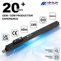 PDU de rack standard 19 pouces 1.5U pour serveur, Indonésie, pour centre de colocation, acheteur de commandes en gros