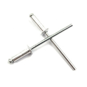 Remaches Ciegos Sólidos de Aleación de Aluminio y Magnesio con Recubrimiento de Zinc, 1/8 pulg. x 1/4 pulg., Grado Caja CLASE 4, Estándar ISO, Cabeza Redonda - Product Image 3