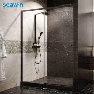 Seawin Phòng Tắm Kính Cường Lực Đóng Khung Mới Nhất Với Cửa Phòng Tắm Bằng Lụa