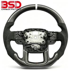Accesorios Interiores para Automóviles, Volante de Fibra de Carbono para Land Rover Range Rover <span class=keywords><strong>Evoque</strong></span> Defender - Product Image 5