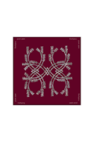 Tapis de Mahjong Moderne en Néoprène West Wind Écologique Imperméable pour 4 Joueurs Bleu Marine/Maroon/Orange/Rouge/Bleu Ciel/Vert Personnalisé