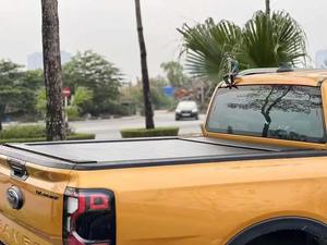 Couverture de coffre arrière rétractable de style enroulable pour Ford Ranger <span class=keywords><strong>2023</strong></span> et plus, en aluminium rigide, accessoires automobiles - Product Image 5
