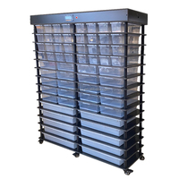 Fournitures pour animaux de compagnie 14 couches système de support de reptile en PVC à température contrôlée intelligente présentoir boîte d'élevage de gecko serpent