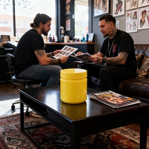 ขายส่งวัสดุใหม่ ครีมลบรอยสัก 79.9% อุปกรณ์สักคิ้ว ผลิตภัณฑ์ลบรอยสัก เครื่องมือไมโครเบลดดิ้ง สถานีงานสัก - Product Image 4