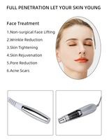 Máquina Profesional de Electroporación, Mesoterapia sin Agujas, Microcorriente Facial, para Salón de Belleza y Spa