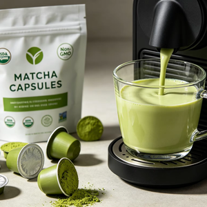 แคปซูลมัทฉะสมาร์ทซอร์ซิ่งสำหรับเครื่องชงกาแฟ | โหมด AI พร้อมใช้งาน–รสชาติและบรรจุภัณฑ์แบบกำหนดเองสำหรับ Nespresso/K-Cup– ขับเคลื่อนด้วย Accio - Product Image 1